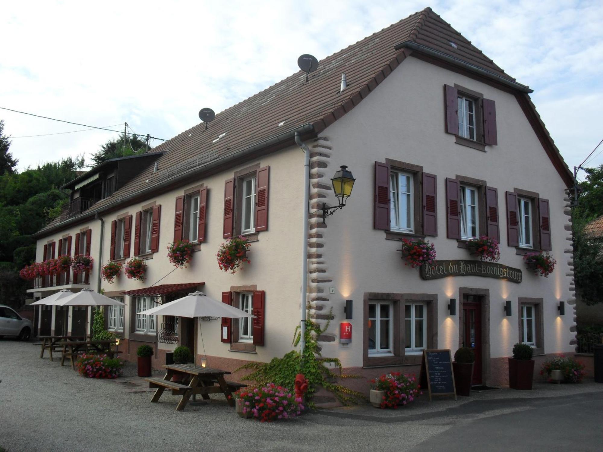 Hotel Du Haut Koenigsbourg- Entre Vignes Et Chateau ตันเน็นเคียร์ช ภายนอก รูปภาพ